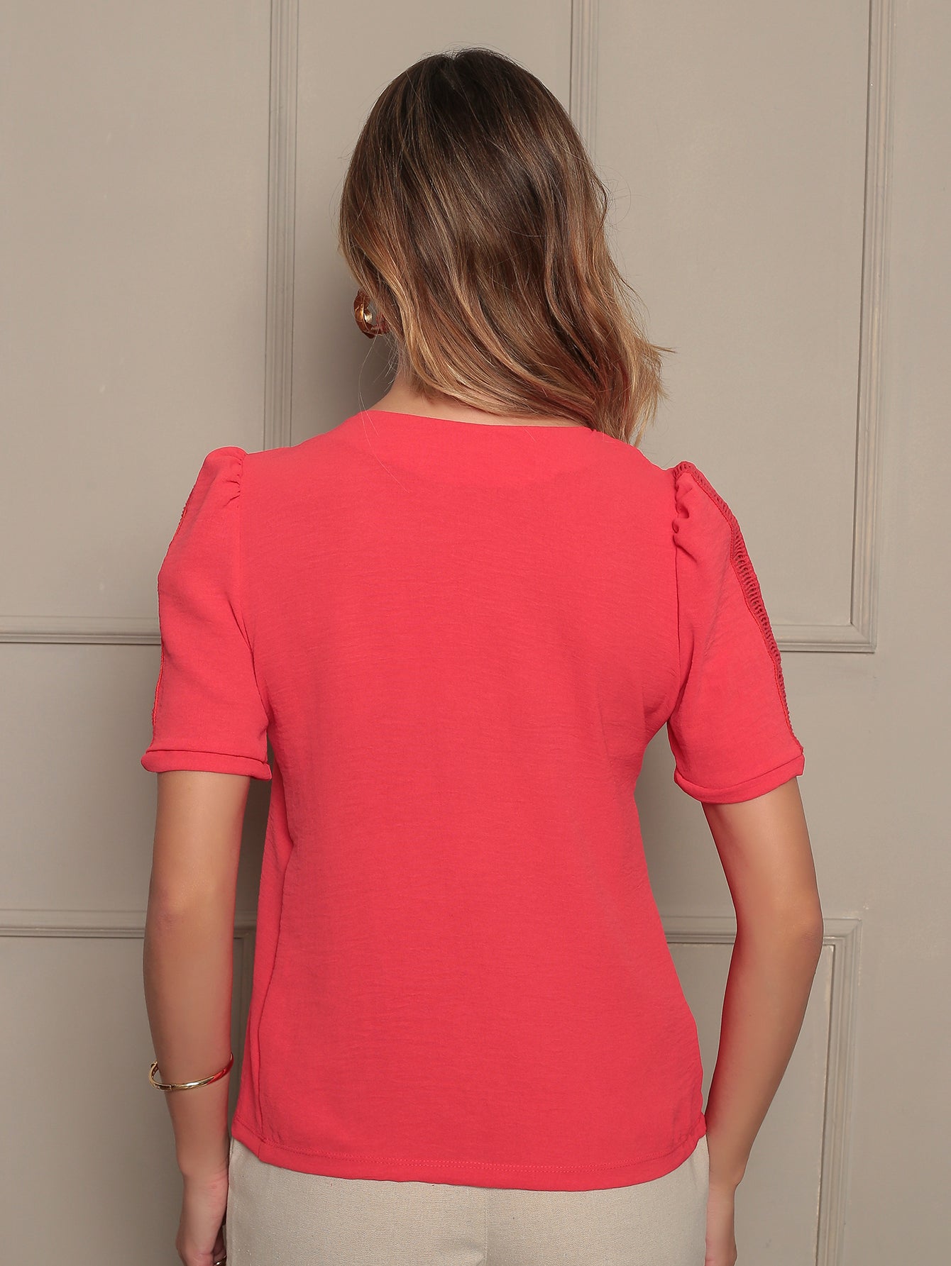 Blusa Entremeio Rachel - Coleção Nuvem Brasileira