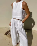 Conjunto Sem Mangas Sumaia