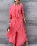 Conjunto Elegante Chiffon Ísis