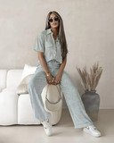 Conjunto com Calça e Camisa Linho Maressa