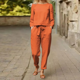 Conjunto Calça e Blusa Siena Manga Longa