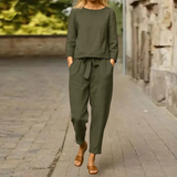 Conjunto Calça e Blusa Siena Manga Longa