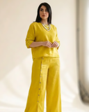 Conjunto com Calça de Botões Suzane
