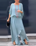 Conjunto Elegante Chiffon Ísis