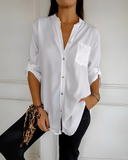 Camisa com Decote V Natália
