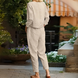 Conjunto Calça e Blusa Siena Manga Longa