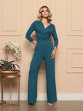 Conjunto Pantalona Blusa Transpassada Braga - Coleção Nuvem Brasileira