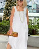 Vestido de Decote Quadrado Alisha