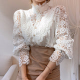 Camisa de Renda Manga Rosa » Coleção Elisa